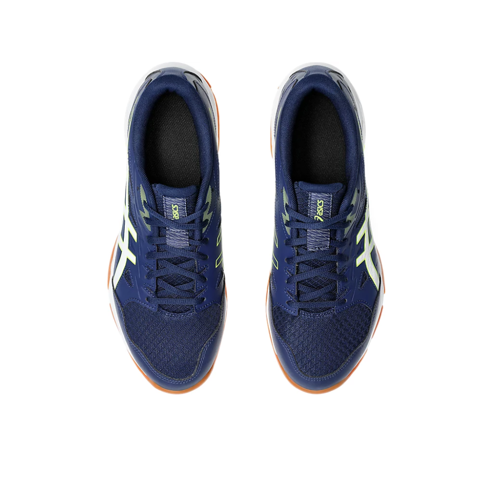 Кроссовки Asics Gel-Rocket 11 blue/safety yellow 1071A091-403 Кроссовки Asics Gel-Rocket 11 blue/safety yellow 1071A091-403