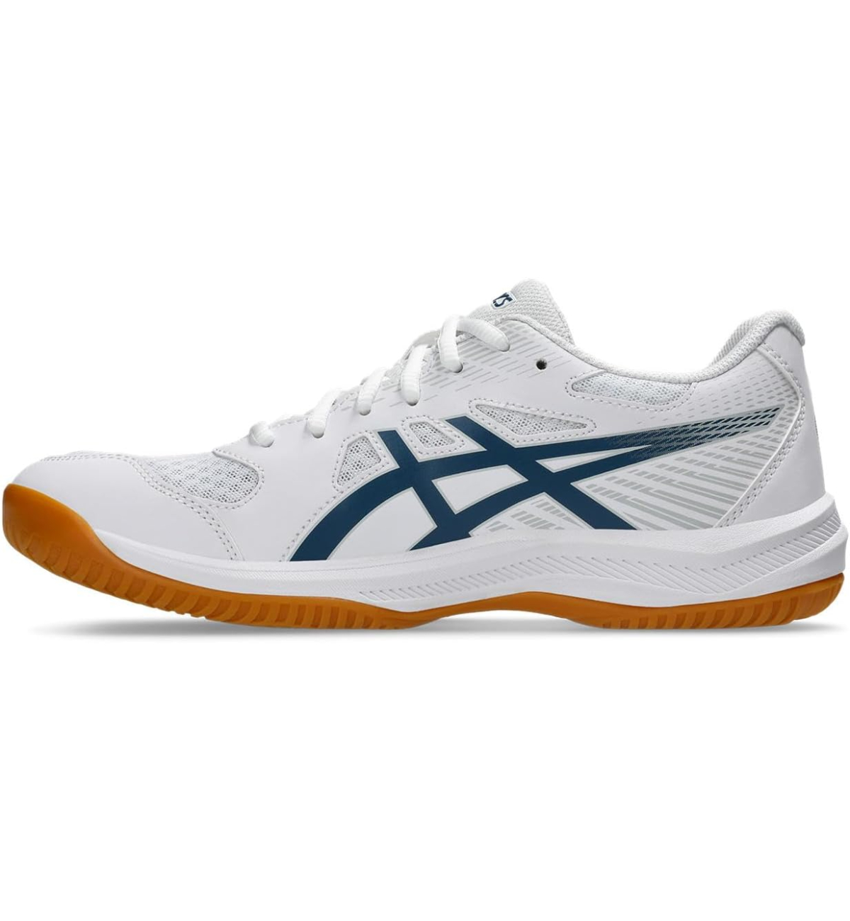 Кроссовки для сквоша Asics Upcourt 6 white/navy