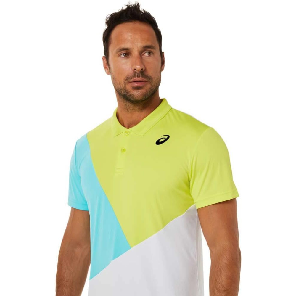 Поло мужское Asics MEN COURT COLOR BLOCK PO 2041A234-103 Поло мужское Asics MEN COURT COLOR BLOCK PO 2041A234-103