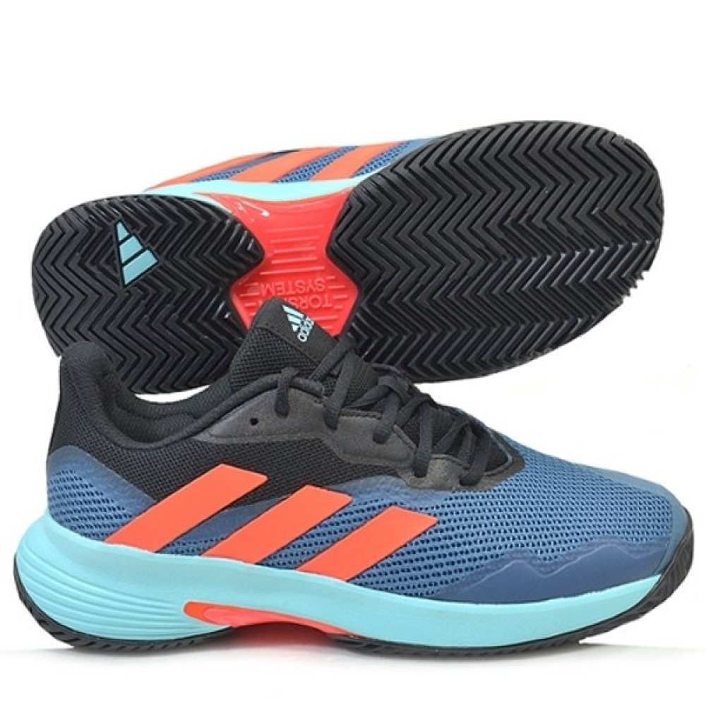 Кроссовки мужские для тенниса Adidas CourtJam Control Core Black/Pulse Aqua/Altered Blue GW2987 Кроссовки мужские для тенниса Adidas CourtJam Control Core Black/Pulse Aqua/Altered Blue GW2987