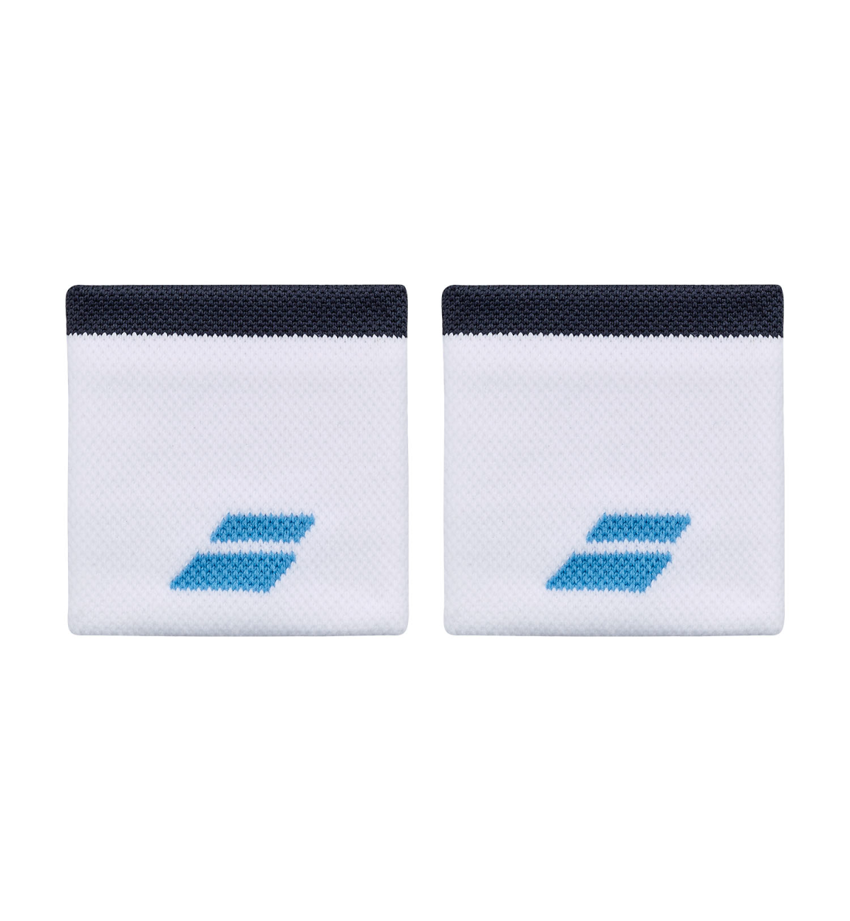 Напульсник Babolat LOGO WRISTBAND WHITE/DRIVE BLUE