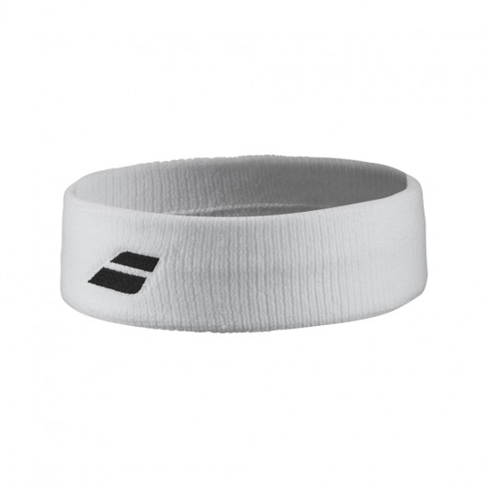 Повязка Babolat LOGO HEADBAND WHITE/WHITE 5UB1301-1000 Повязка Babolat LOGO HEADBAND WHITE/WHITE 5UB1301-1000