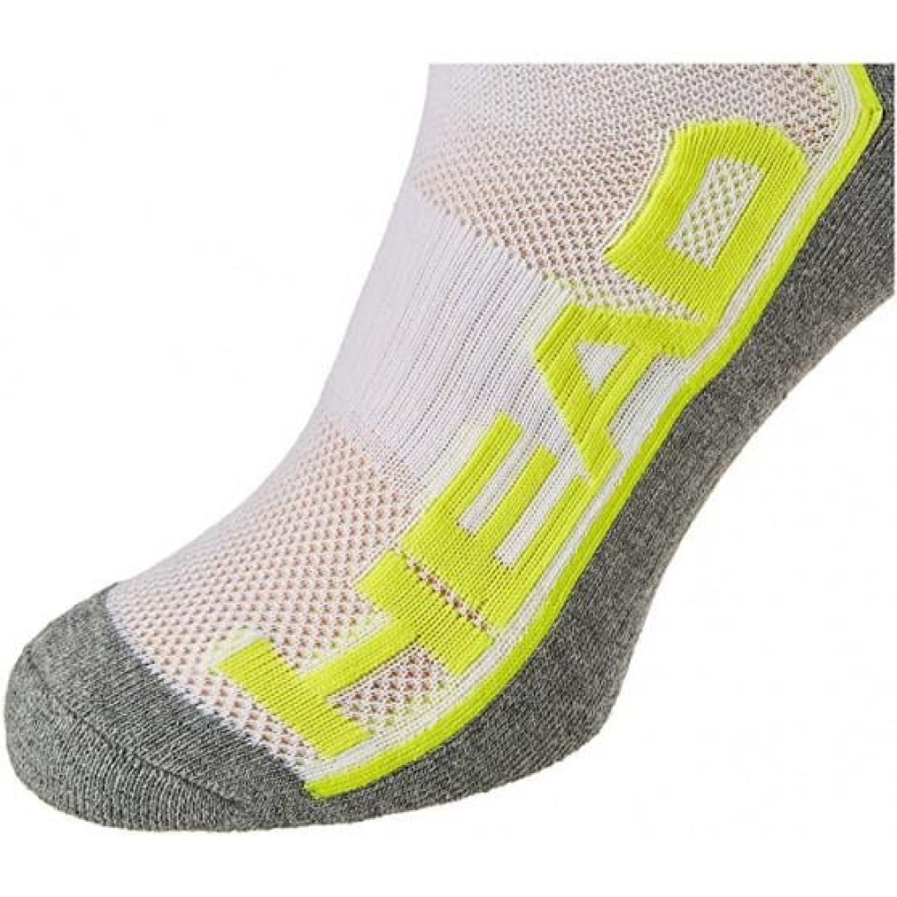 Носки Head Performance short crew 3-pack white/grey/yellow 791010001-004 Носки Head Performance short crew 3-pack white/grey/yellow 791010001-004