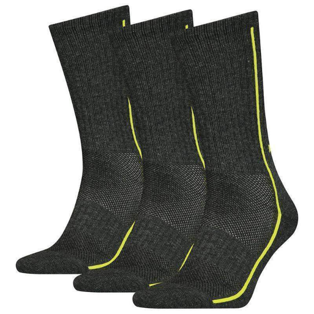 Носки Head Performance crew 3-pack grey/yellow 791011001-009 Носки Head Performance crew 3-pack grey/yellow 791011001-009