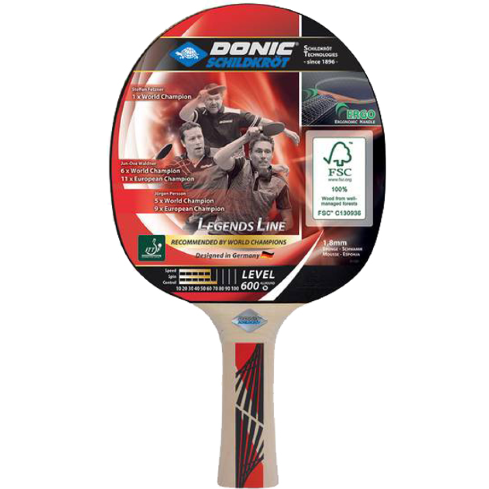 Ракетка для пинг-понга Donic Legends 600 724416 Ракетка для пинг-понга Donic Legends 600 724416