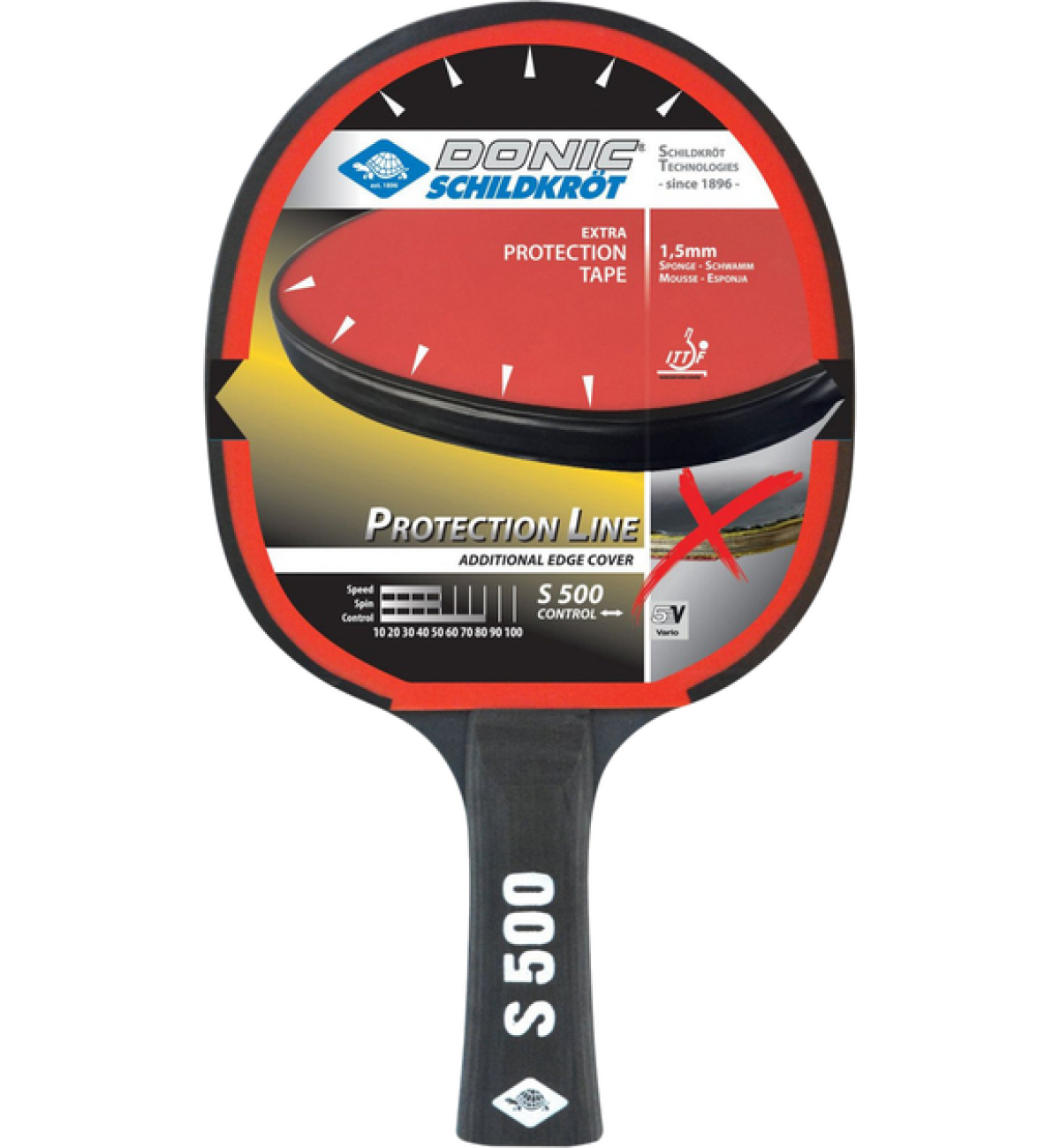 Ракетка для пинг-понга Donic Protection Line 500