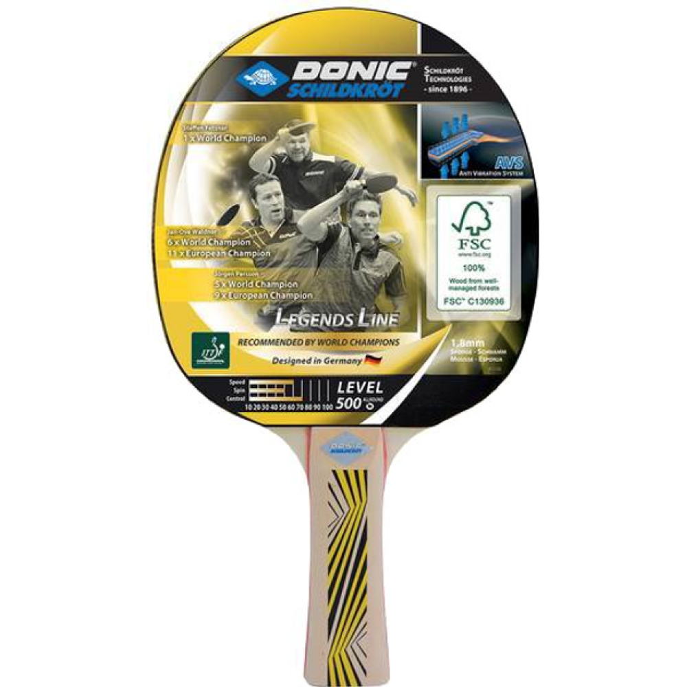 Ракетка для пінг-понгу Donic Legends 500 FSC Ракетка для пінг-понгу Donic Legends 500 FSC