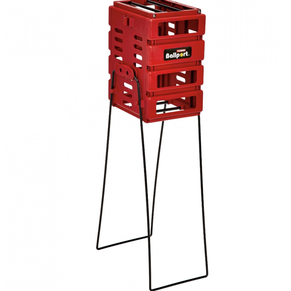Корзина для мячей Unique BP-M-red на 36 мячей Корзина для мячей Unique BP-M-red на 36 мячей
