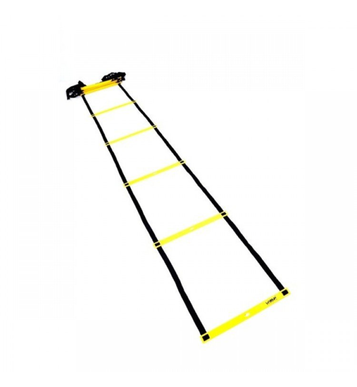 Координаційна драбинка Live Up yellow+black 4м