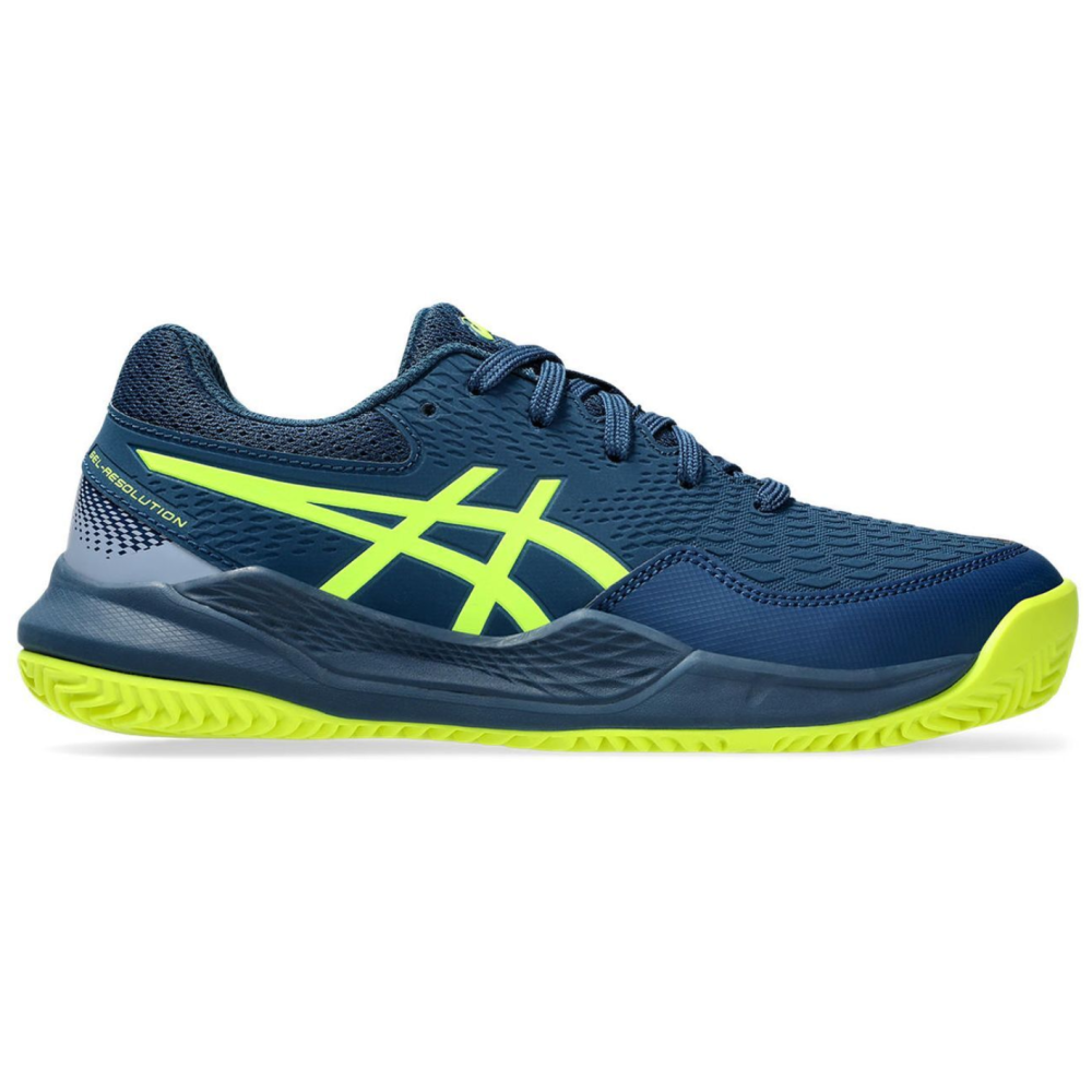 Кроссовки детские Asics GEL-RESOLUTION 9 clay navy 1044A068-404 Кроссовки детские Asics GEL-RESOLUTION 9 clay navy 1044A068-404
