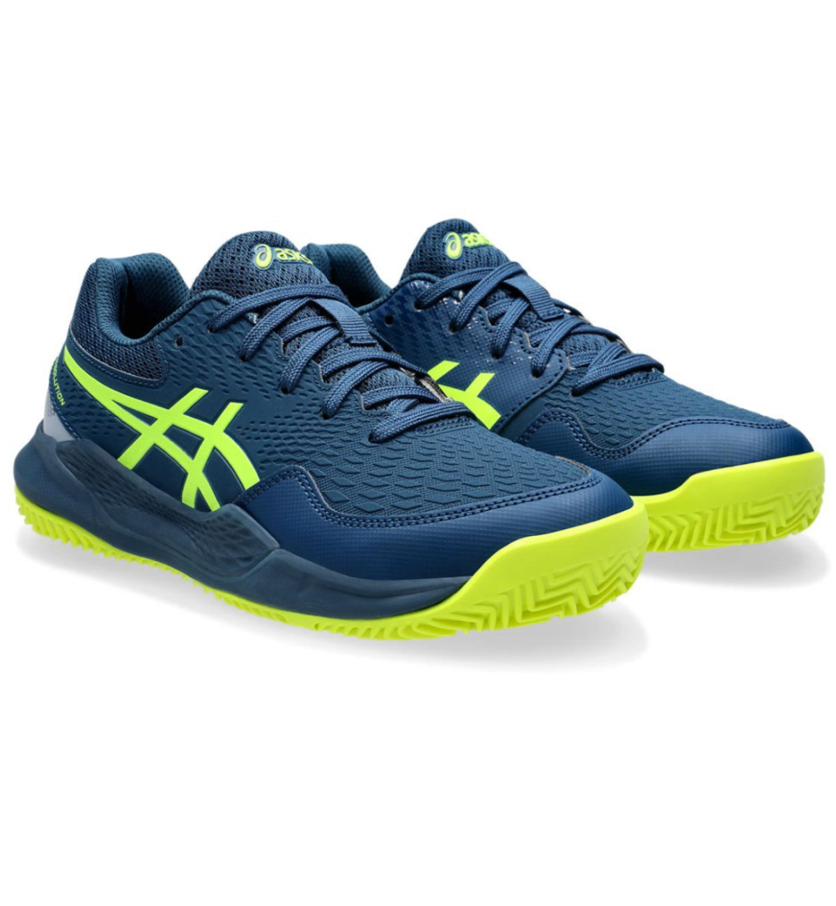 Кроссовки детские Asics GEL-RESOLUTION 9 clay navy