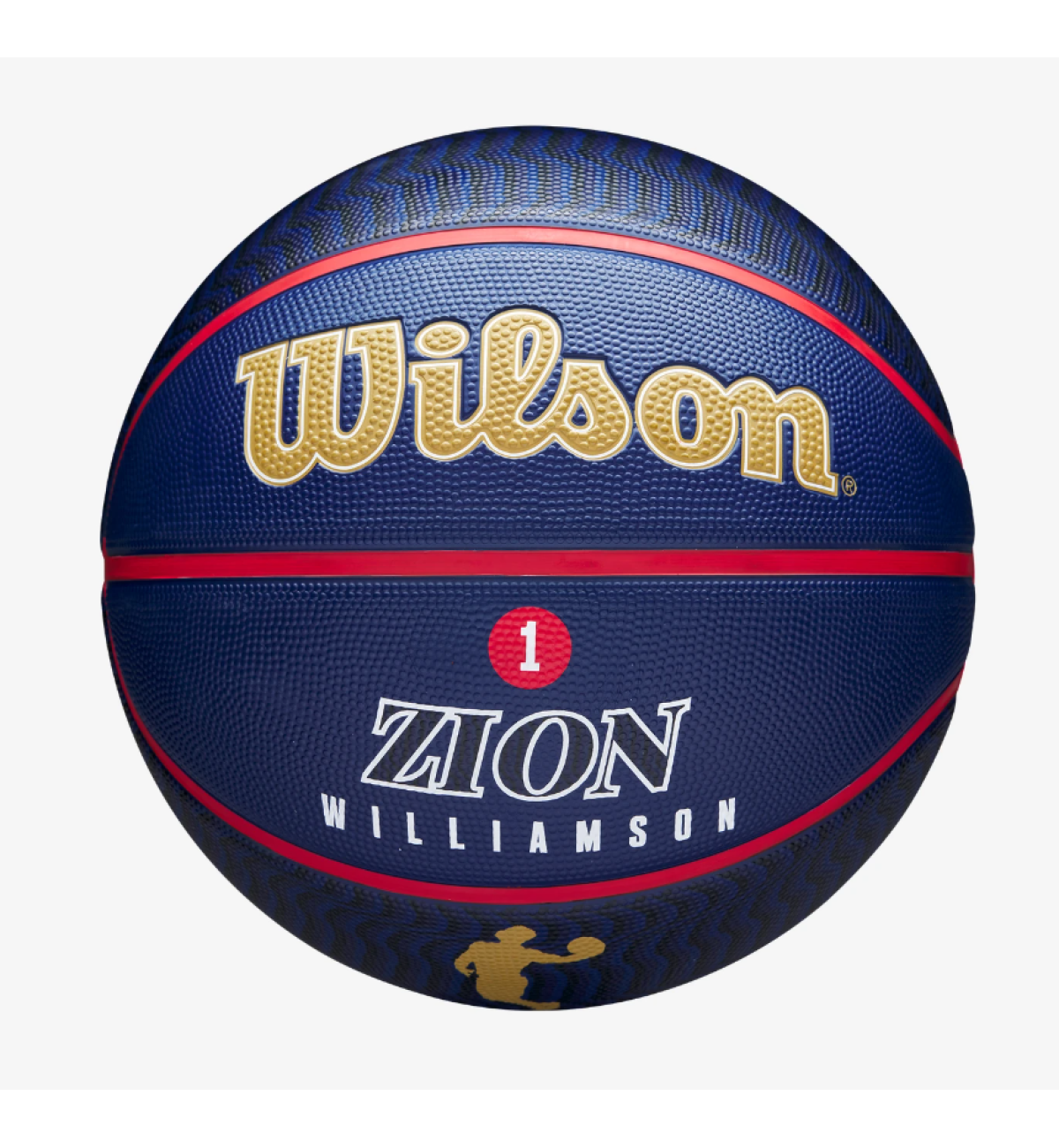 М'яч баскетбольний Wilson NBA PLAYER ICON OUTDOOR BSKT ZION 7