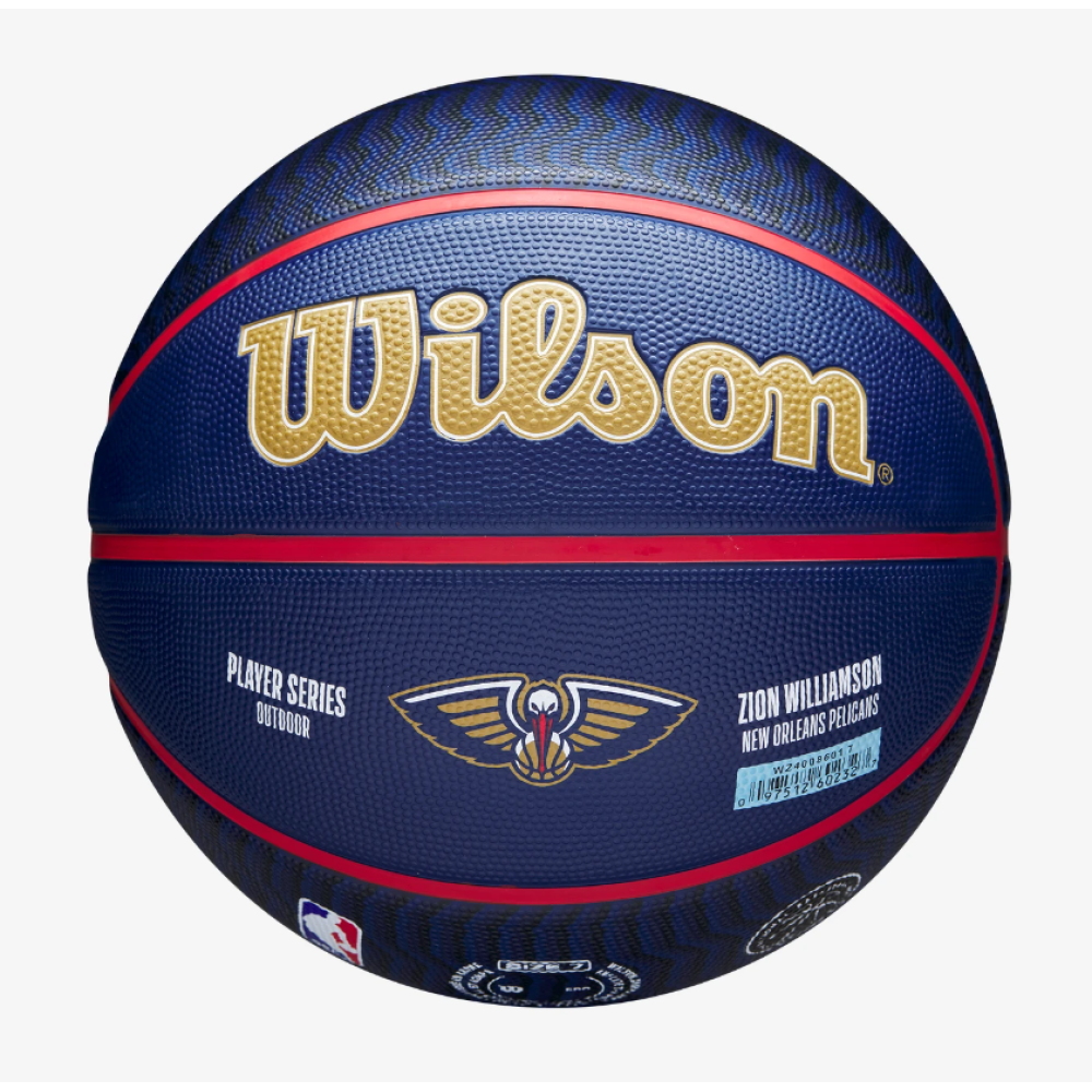 М'яч баскетбольний Wilson NBA PLAYER ICON OUTDOOR BSKT ZION 7 WZ4008601XB7 М'яч баскетбольний Wilson NBA PLAYER ICON OUTDOOR BSKT ZION 7 WZ4008601XB7