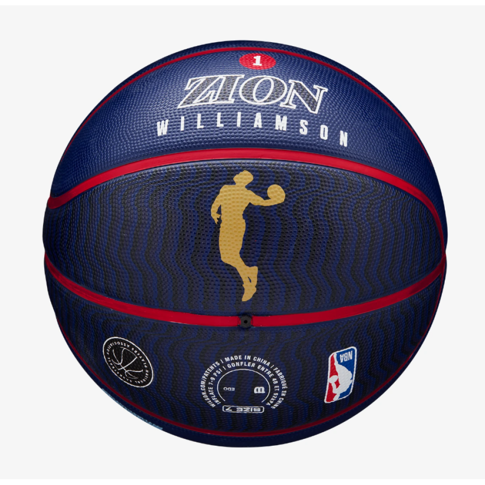 М'яч баскетбольний Wilson NBA PLAYER ICON OUTDOOR BSKT ZION 7 WZ4008601XB7 М'яч баскетбольний Wilson NBA PLAYER ICON OUTDOOR BSKT ZION 7 WZ4008601XB7