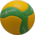 Мяч волейбольный Mikasa V200W CEV yellow/green Мяч волейбольный Mikasa V200W CEV yellow/green
