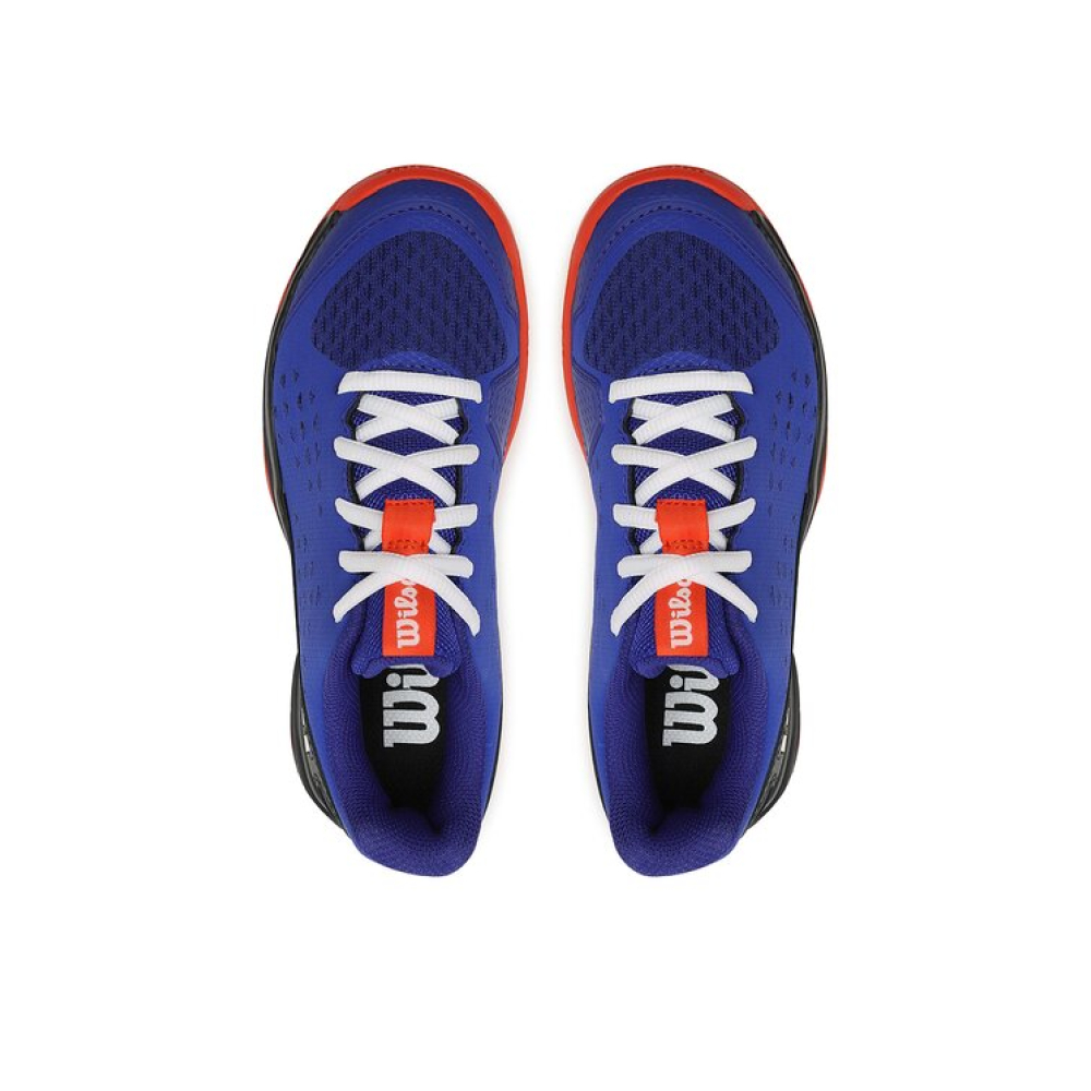 Кросівки дитячі Wilson RUSH PRO JR L BLU/Bk/Oran Кросівки дитячі Wilson RUSH PRO JR L BLU/Bk/Oran