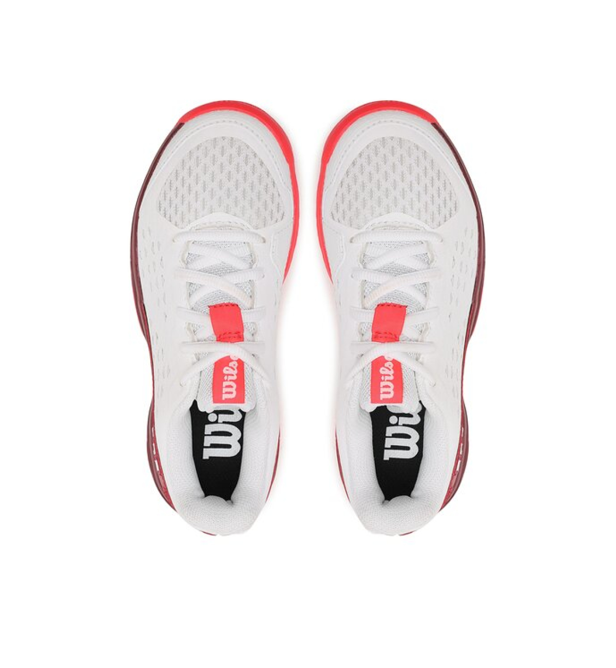 Кросівки дитячі Wilson RUSH PRO JR L Wh/Beet Red