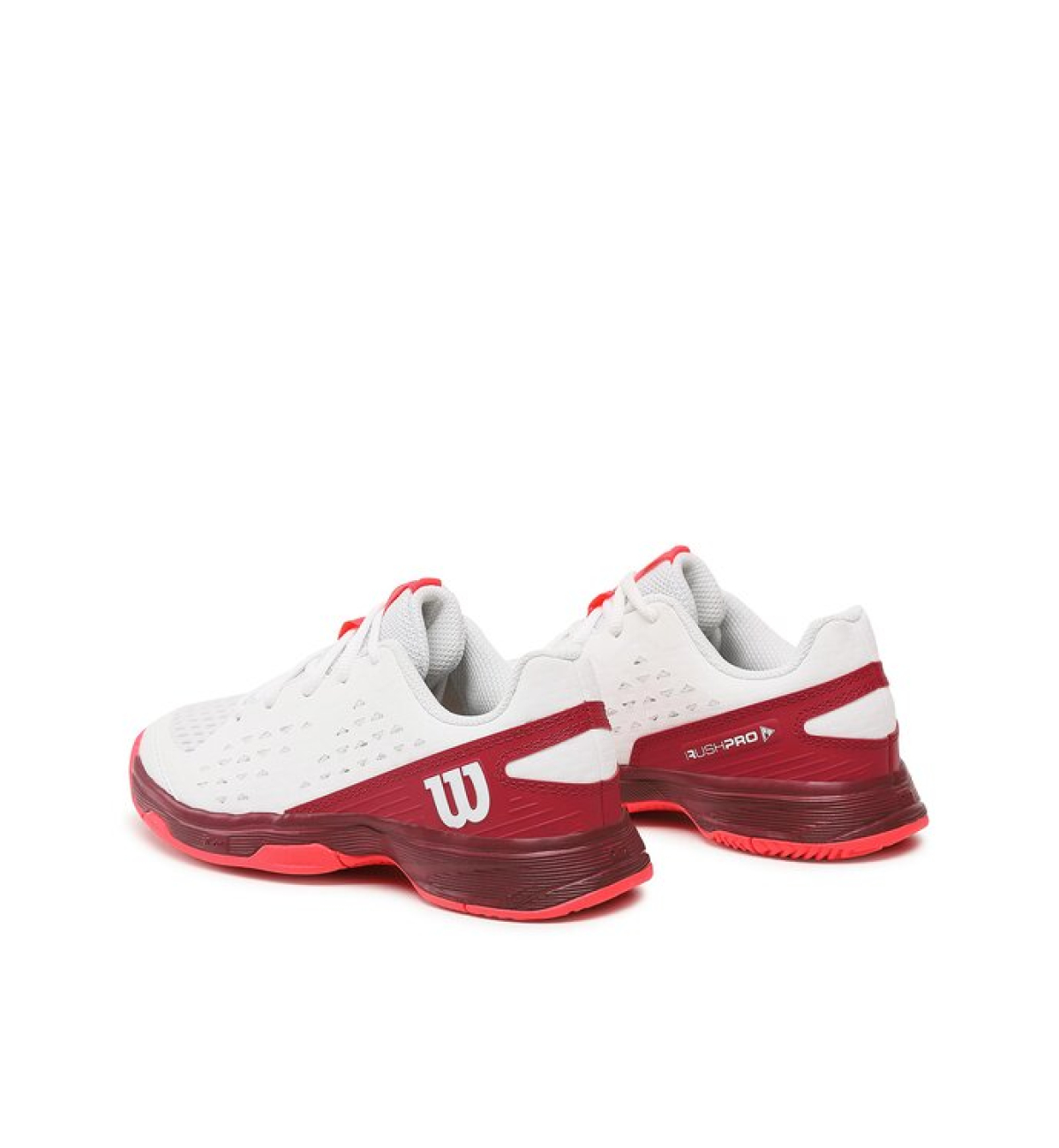 Кросівки дитячі Wilson RUSH PRO JR L Wh/Beet Red