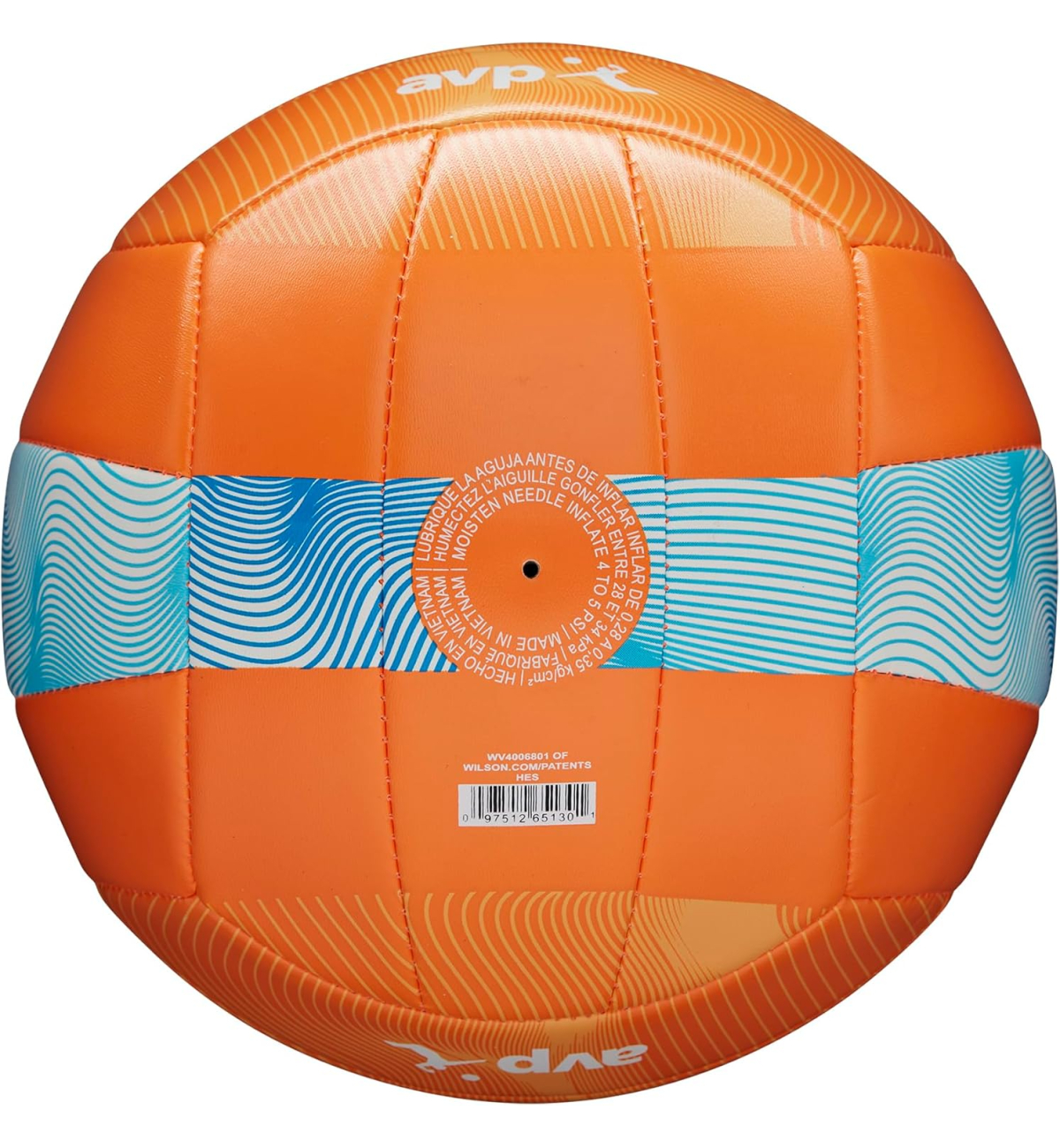 М'яч волейбольний Wilson AVP MOVEMENT VB ORANGE/BLUE