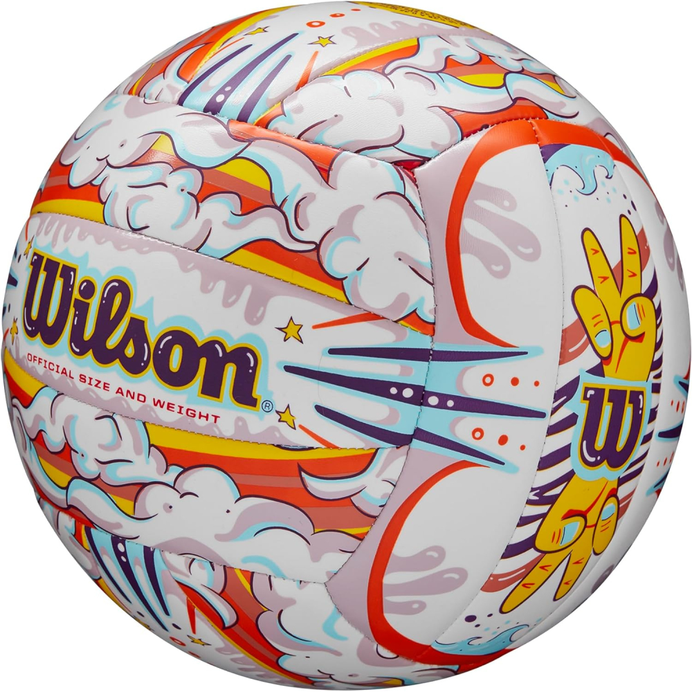 М'яч волейбольний Wilson GRAFFITI PEACE VB White/Orange WV4006901XBOF М'яч волейбольний Wilson GRAFFITI PEACE VB White/Orange WV4006901XBOF