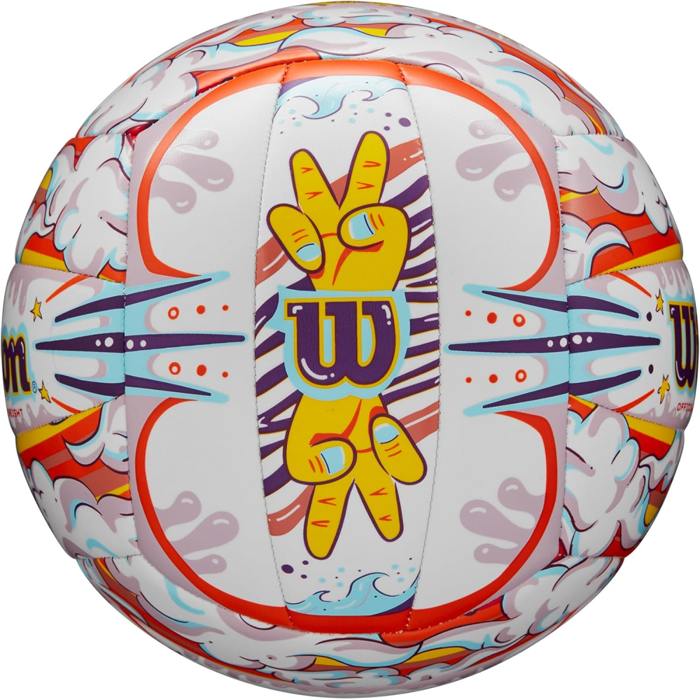 М'яч волейбольний Wilson GRAFFITI PEACE VB White/Orange WV4006901XBOF М'яч волейбольний Wilson GRAFFITI PEACE VB White/Orange WV4006901XBOF