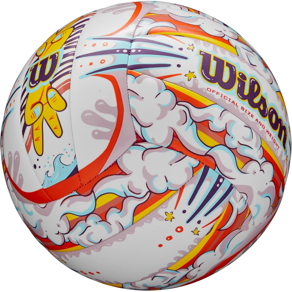 М'яч волейбольний Wilson GRAFFITI PEACE VB White/Orange WV4006901XBOF М'яч волейбольний Wilson GRAFFITI PEACE VB White/Orange WV4006901XBOF