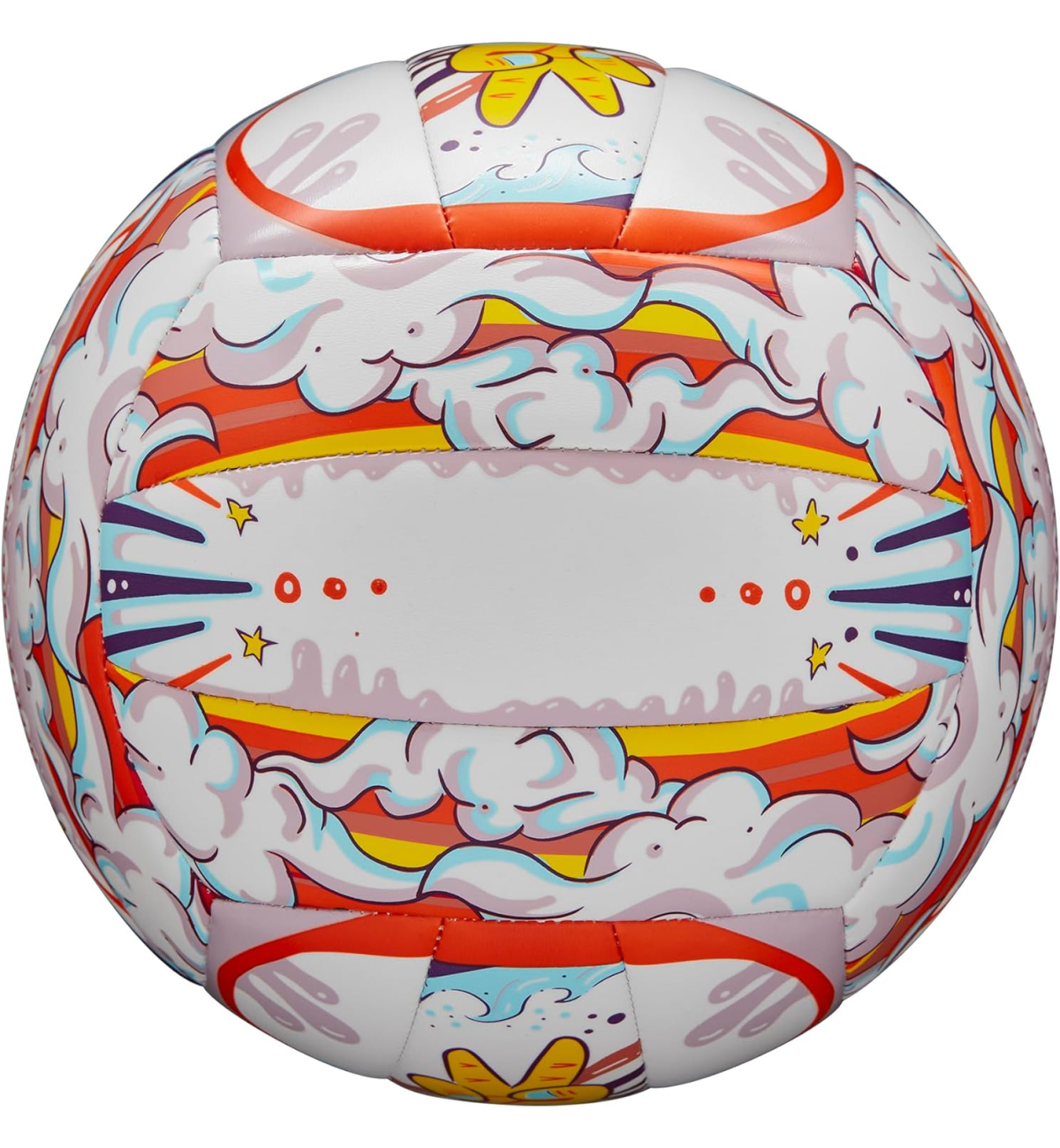 М'яч волейбольний Wilson GRAFFITI PEACE VB White/Orange