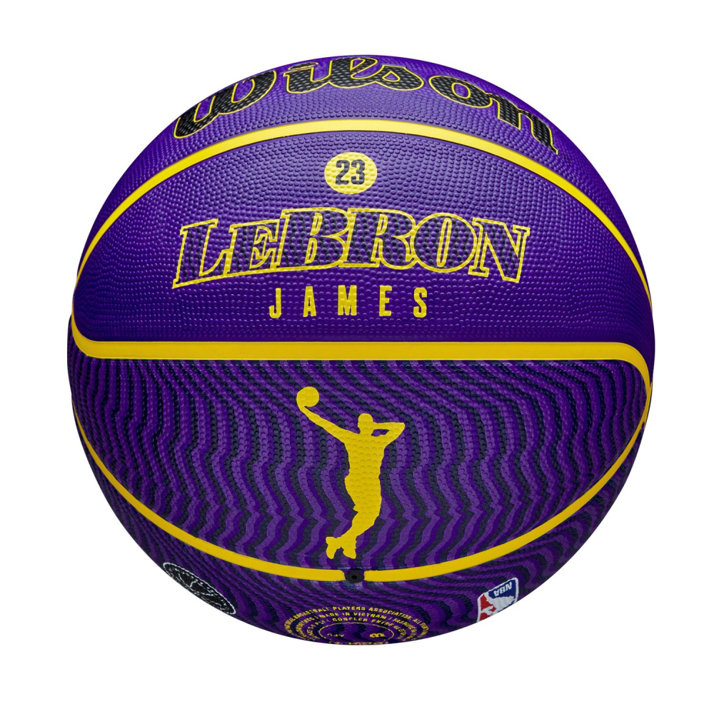 М'яч баскетбольний Wilson NBA PLAYER ICON OUTDOOR BSKT LEBRON WZ4027601XB7 М'яч баскетбольний Wilson NBA PLAYER ICON OUTDOOR BSKT LEBRON WZ4027601XB7