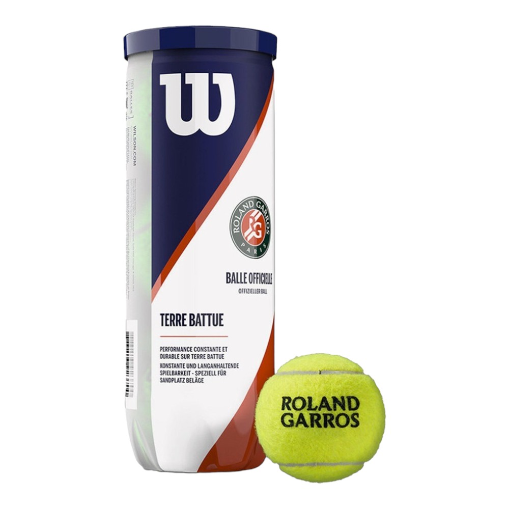 М'ячі для тенісу Wilson ROLAND GARROS All Court 3-ball WRT126400 М'ячі для тенісу Wilson ROLAND GARROS All Court 3-ball WRT126400