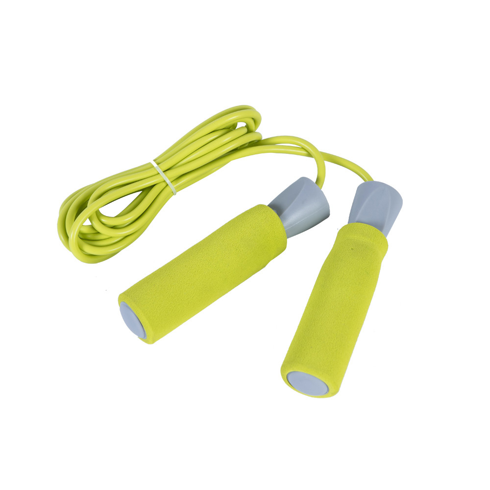 Скакалка LiveUp PVC Foam Handle Jump Rope (Yellow) Скакалка LiveUp PVC Foam Handle Jump Rope (Yellow)