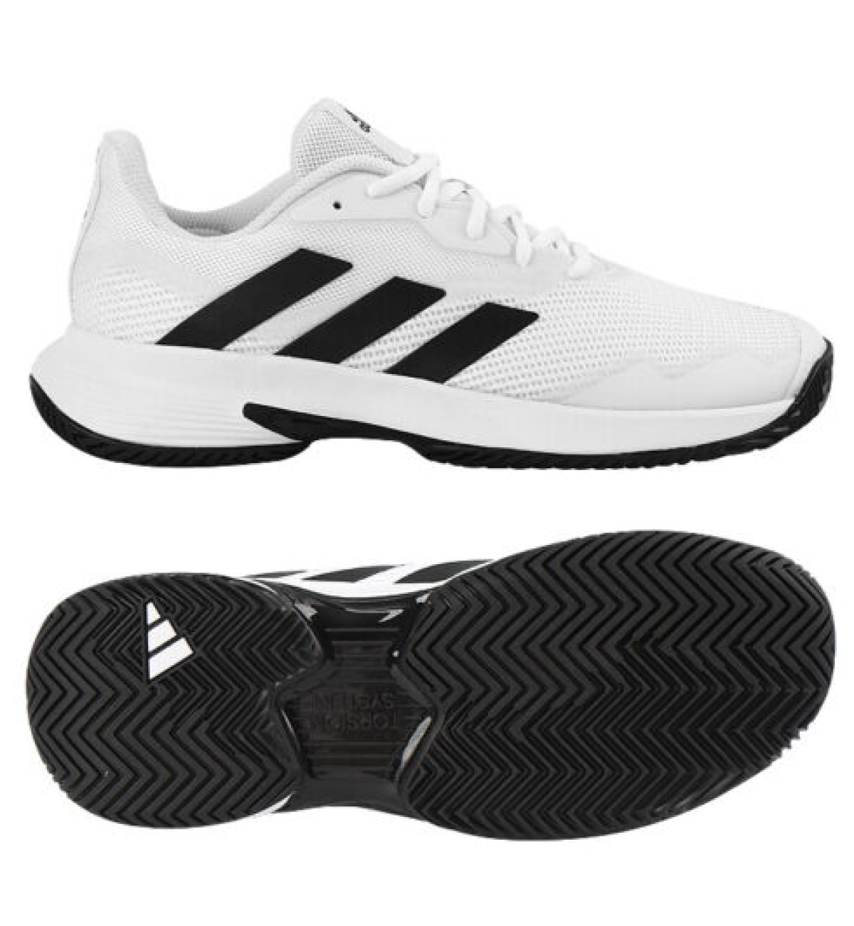 Кроссовки мужские Adidas Courtjam Control AC White