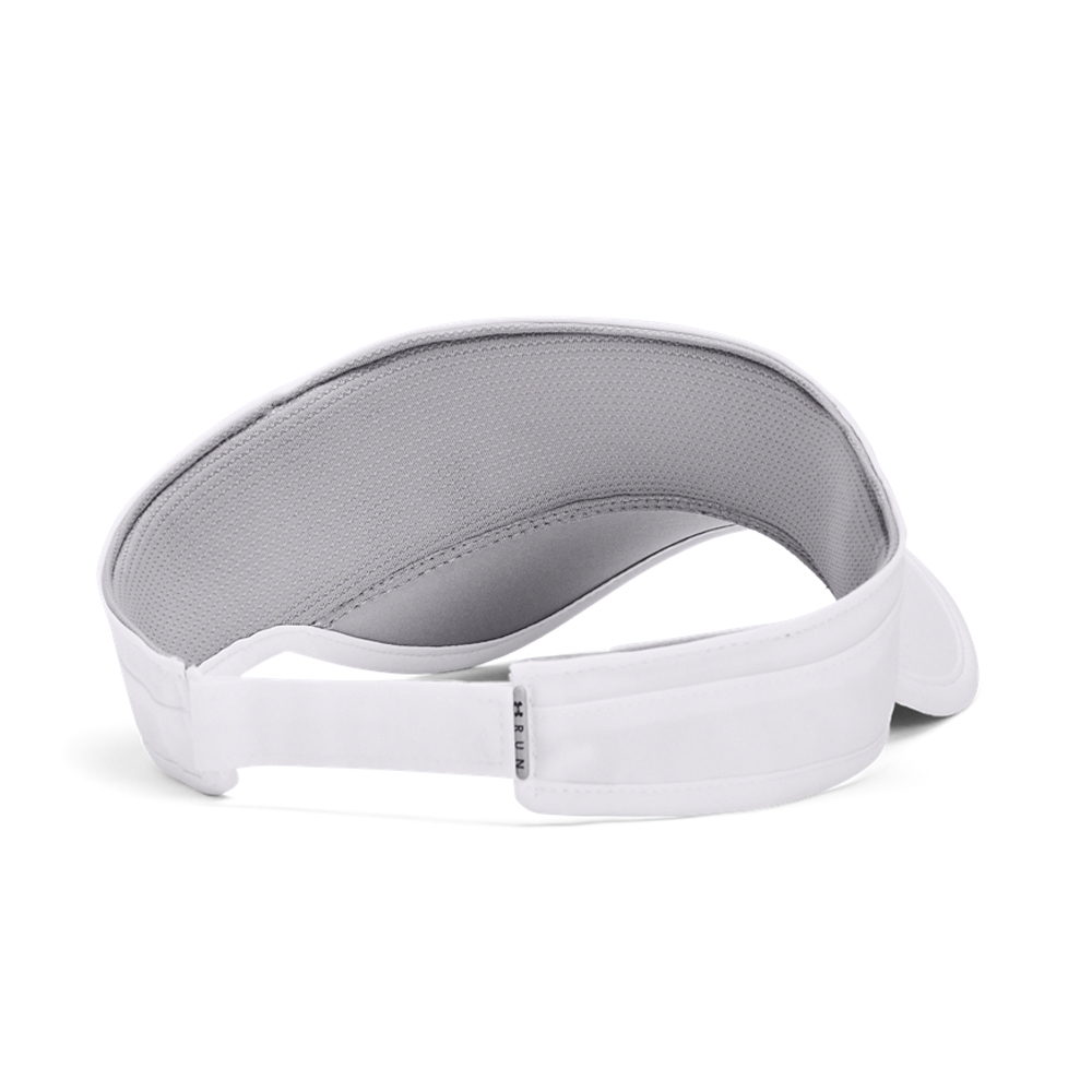 Козирок UA W Iso-chill Launch Visor білий Жін OSFM 1383480-100 Козирок UA W Iso-chill Launch Visor білий Жін OSFM 1383480-100