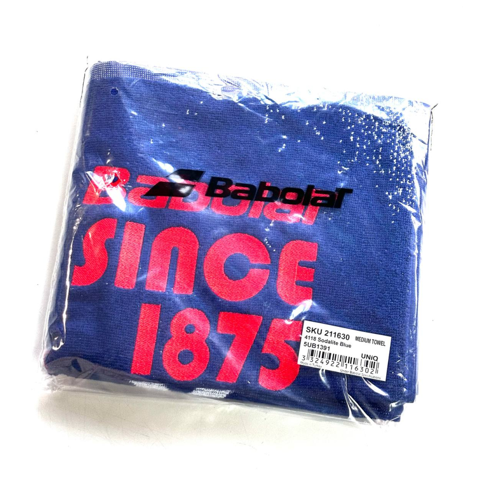 Полотенце Babolat Medium Towel Sodalite Blue 5UB1391/4118