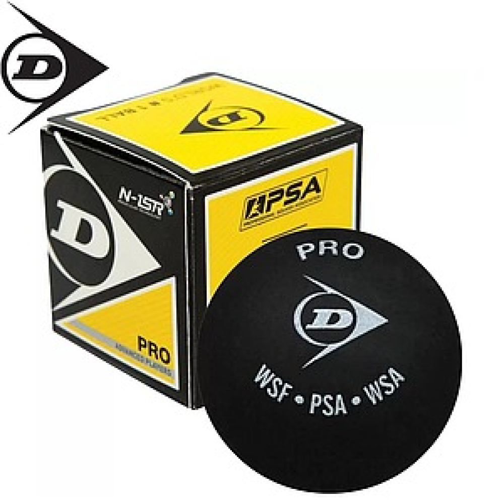 М'яч для сквошу Dunlop PRO 2 жовті точки М'яч для сквошу Dunlop PRO 2 жовті точки
