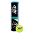 М'ячі для тенісу Dunlop ATP Championship 4B 601363 М'ячі для тенісу Dunlop ATP Championship 4B 601363
