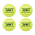 М'ячі для тенісу Dunlop ATP Championship 4B 601363 М'ячі для тенісу Dunlop ATP Championship 4B 601363