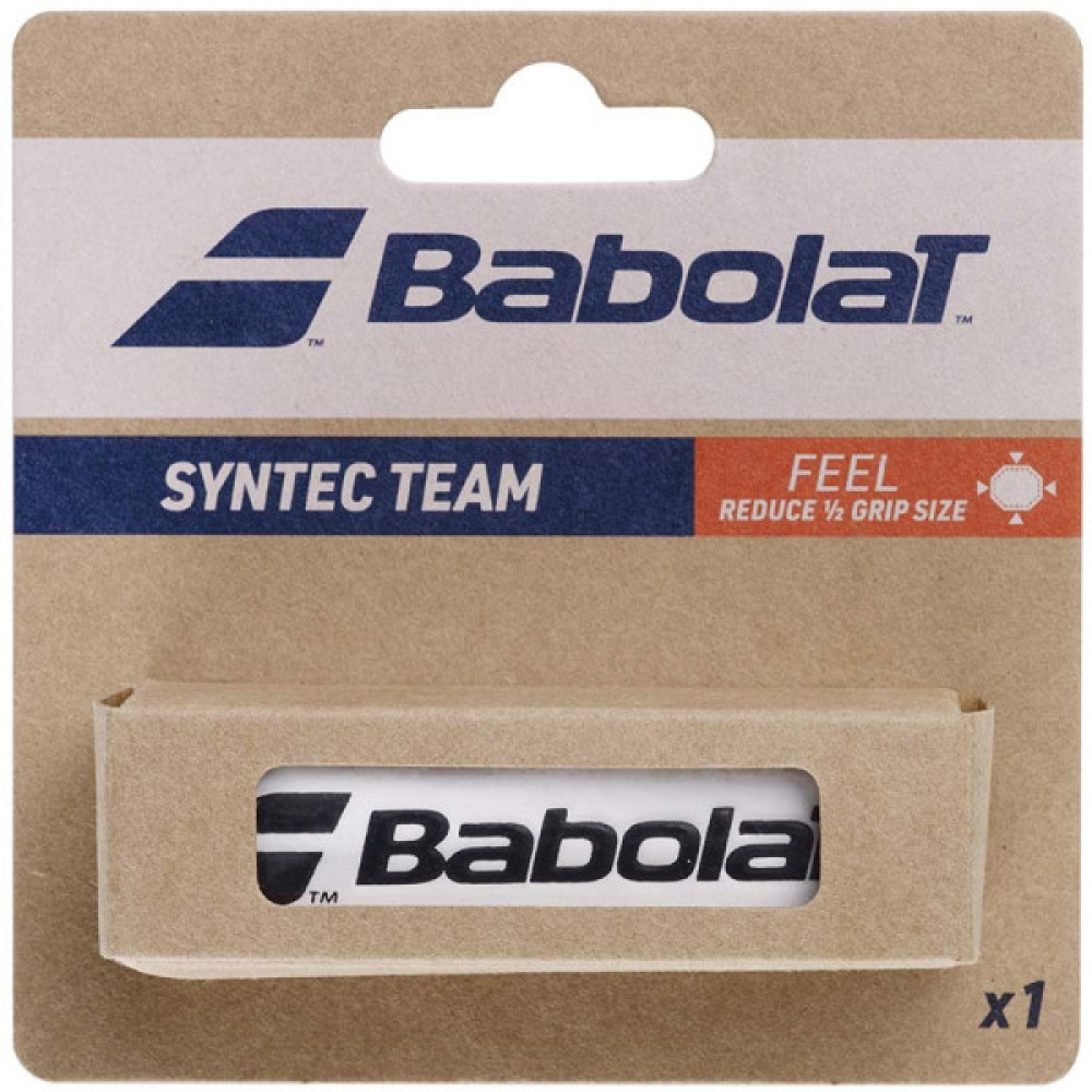 Ручка для теннисной ракетки Babolat Syntec Pro White 670051/101 Ручка для теннисной ракетки Babolat Syntec Pro White 670051/101