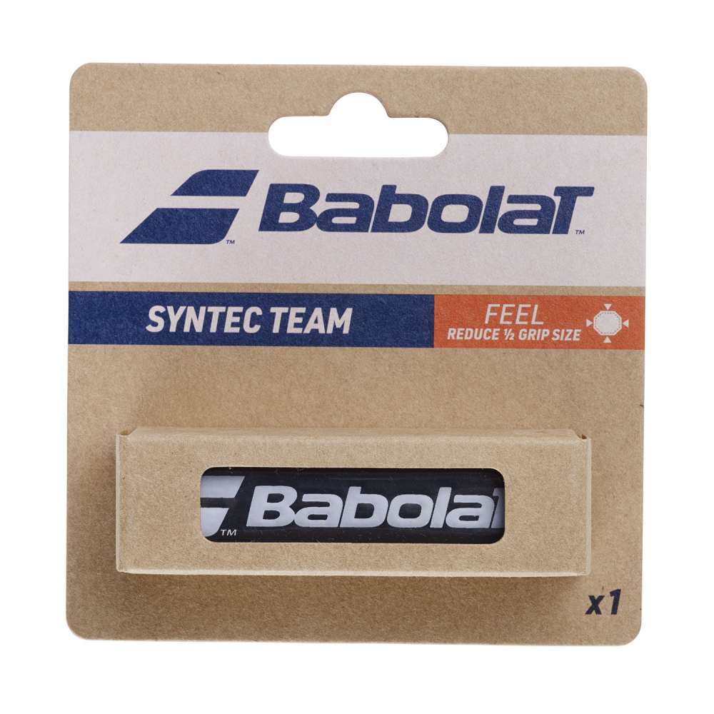 Ручка для теннисной ракетки Babolat Syntec Team Black 670065/105 Ручка для теннисной ракетки Babolat Syntec Team Black 670065/105