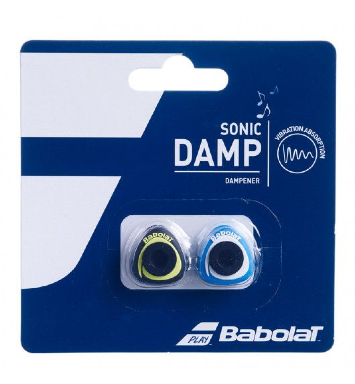 Виброгаситель Babolat Sonic Damp x 2 blue/yellow