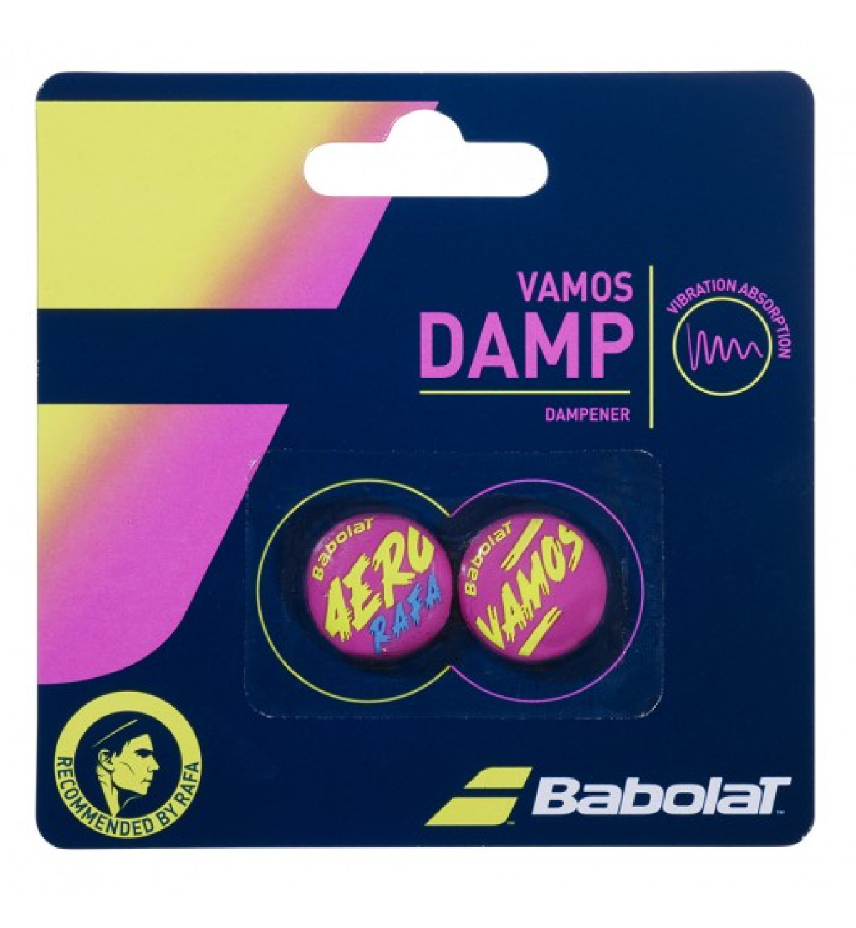 Виброгаситель Babolat Vamos damp X2 RAFA multicolor