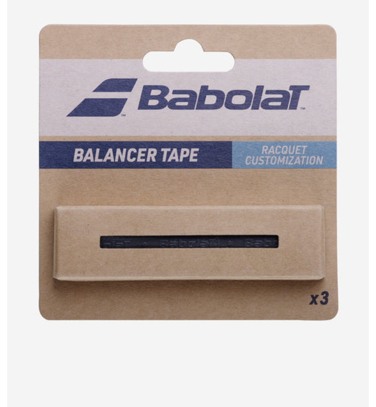 Груз для баланса теннисной ракетки Babolat Balancer Tape 3X3
