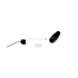 Скакалка швидкісна важка Jump Rope чорний Уні 280см LS3137 Скакалка швидкісна важка Jump Rope чорний Уні 280см LS3137