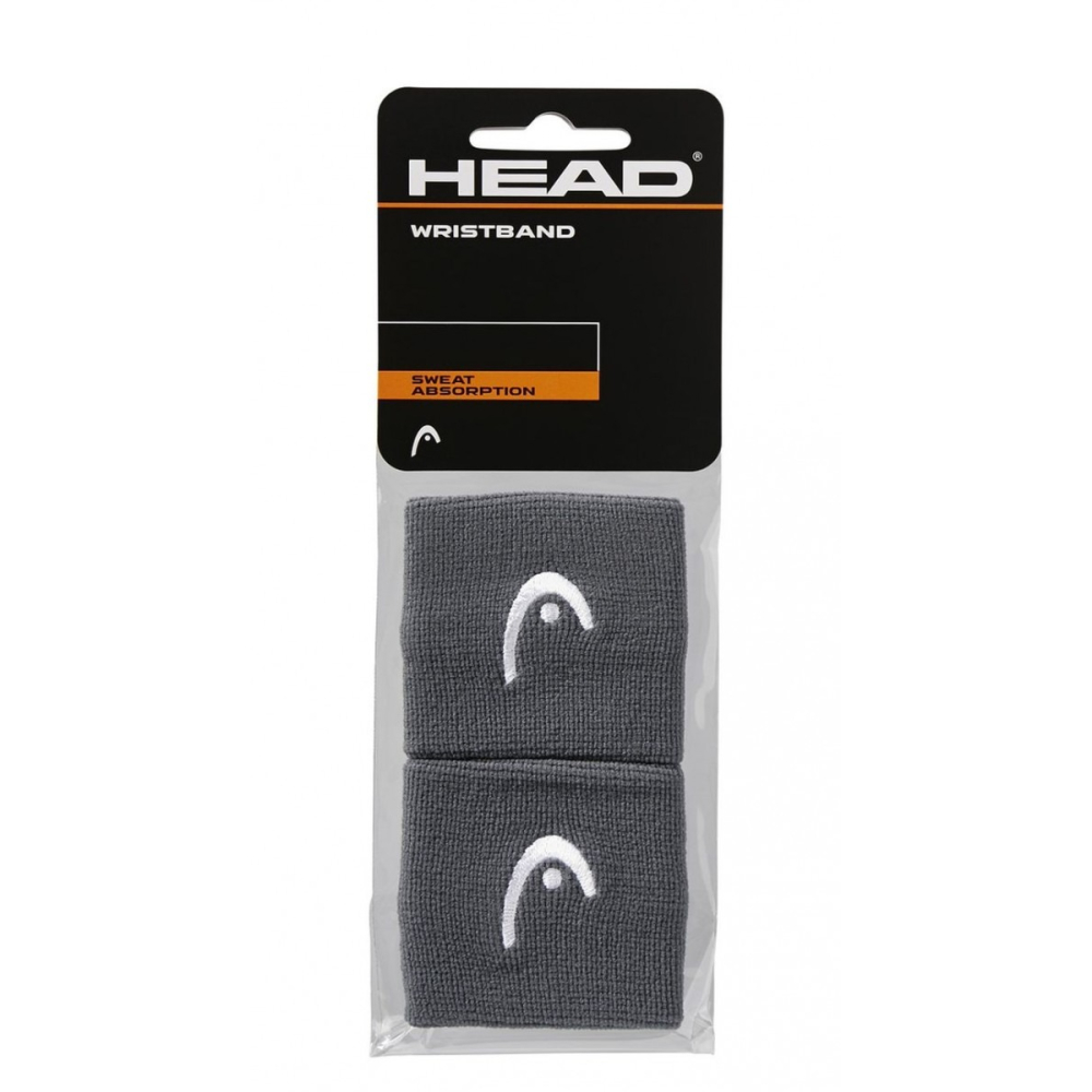 Напульсники Head Wristband 2,5" Anthracite 285050 Напульсники Head Wristband 2,5" Anthracite 285050