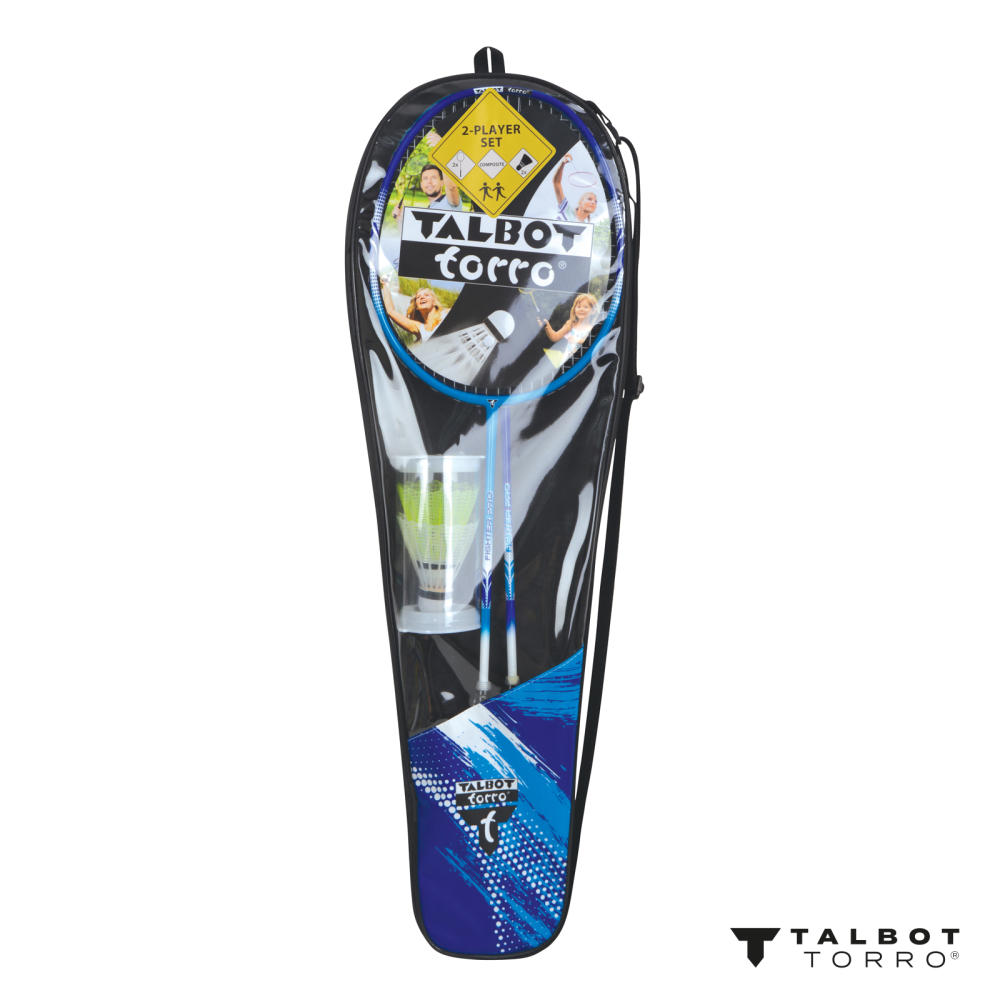 Набор для бадминтона Talbot Torro Badminton Set 2 Fighter Pro Set Composite 449413 Набор для бадминтона Talbot Torro Badminton Set 2 Fighter Pro Set Composite 449413