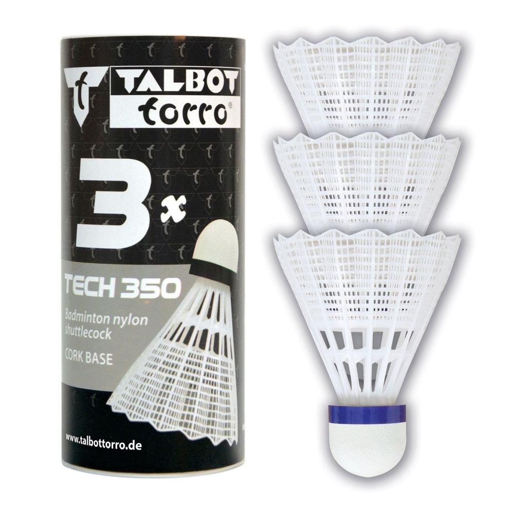 Воланы Talbot Torro Tech 350 Yellow Medium х3 479113 Воланы Talbot Torro Tech 350 Yellow Medium х3 479113