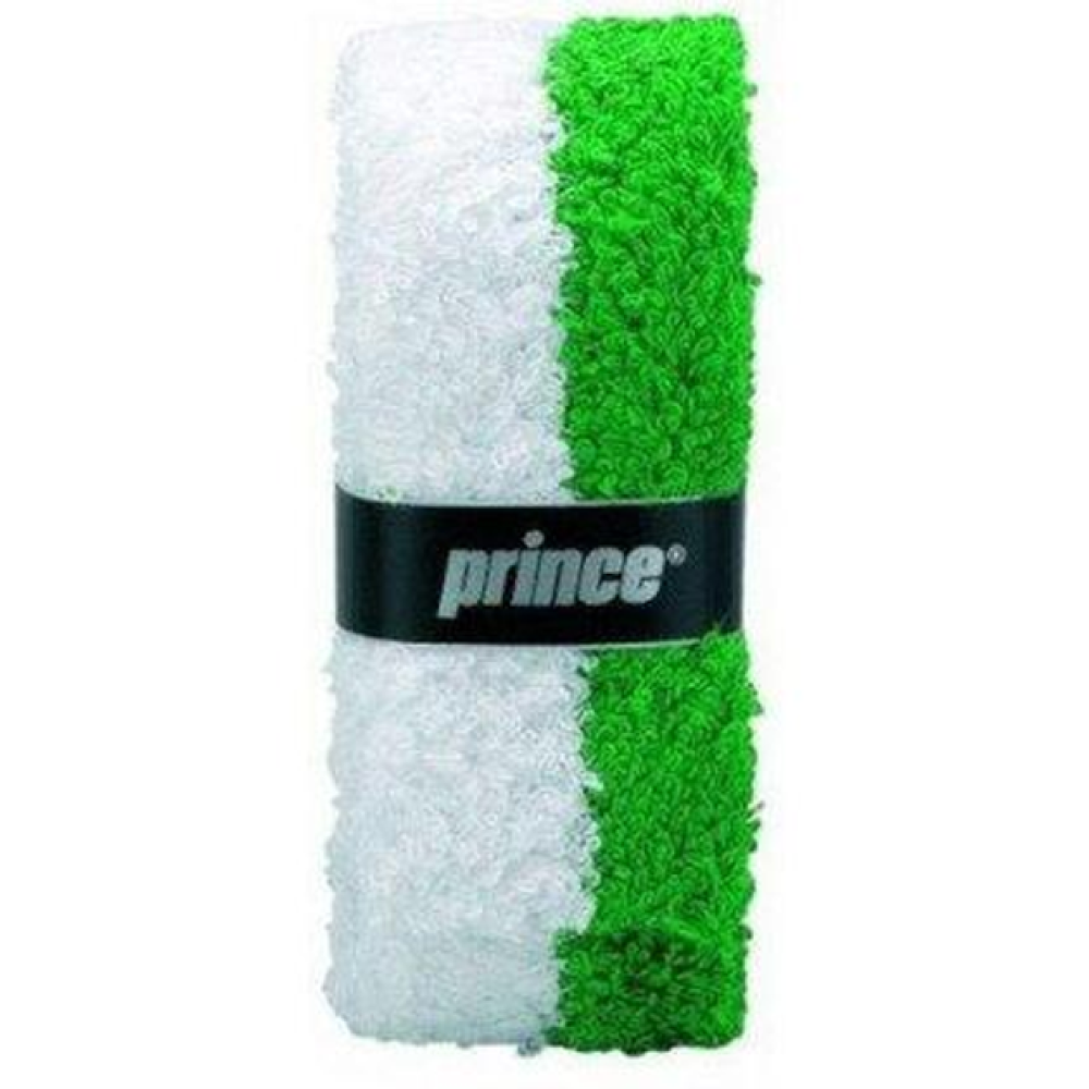 Намотка бадминтон Prince towel RG white/green Намотка бадминтон Prince towel RG white/green
