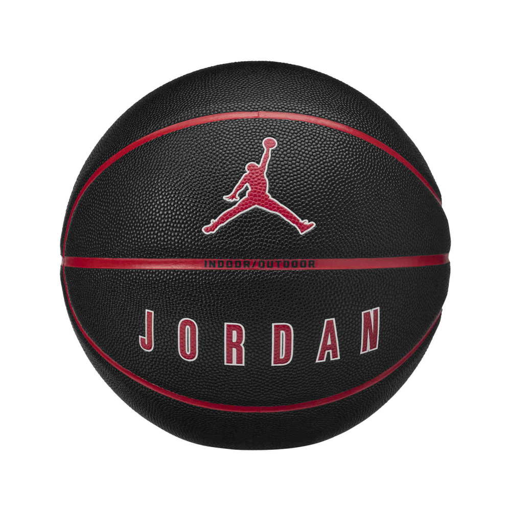 Мяч баскетбольный Nike JORDAN ULTIMATE 2.0 8P DEFLATED BLACK/FIRE RED/WHITE/FIRE RED size 7 Мяч баскетбольный Nike JORDAN ULTIMATE 2.0 8P DEFLATED BLACK/FIRE RED/WHITE/FIRE RED size 7