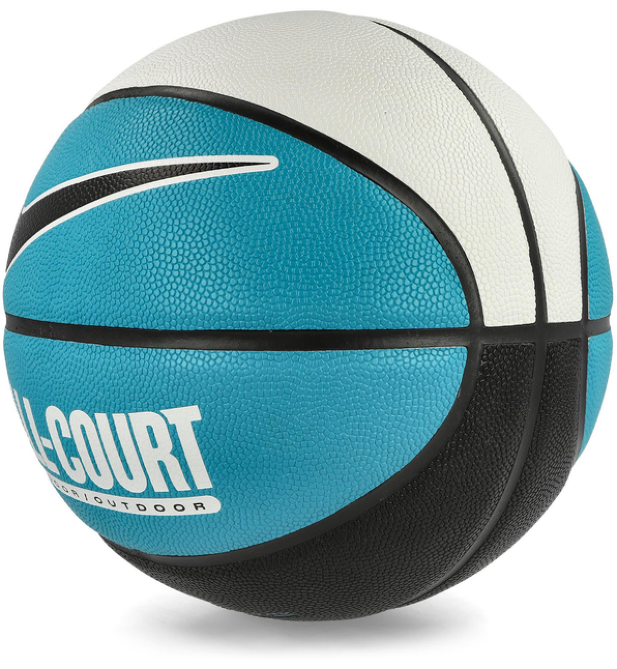 М'яч баскетбольний Nike EVERYDAY ALL COURT 8P DEFLATED WHITE/TEAL