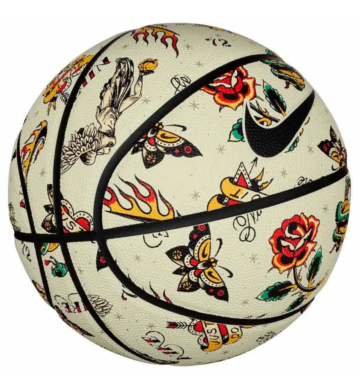 М'яч баскетбольний Nike BASKETBALL 8P PRM ENERGY KHAKI/BLACK