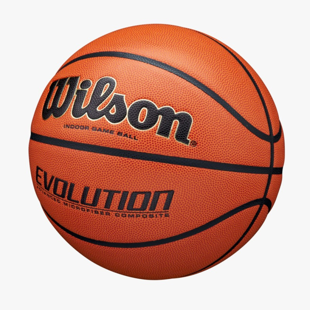 М'яч баскетбольний Wilson Evolution brown size 7 М'яч баскетбольний Wilson Evolution brown size 7